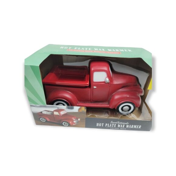 ScentSationals Vintage Truck Red Hot Plate Wax Warmer Retro style New - Picture 3 of 8